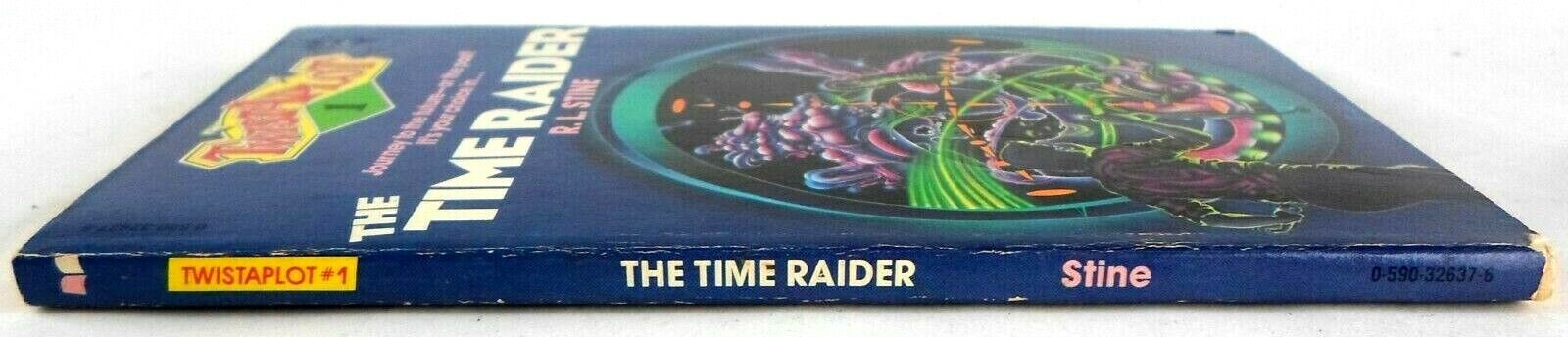 Rare Twist-a-Plot #1: The Time Raider CYOA Adventure Gamebook Twistaplot