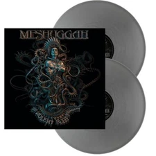 MESHUGGAH THE VIOLENT SLEEP OF REASON 2x LP *RARE* SILVER VINYL LTD 300 COPIES!