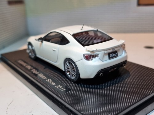Subaru BRZ 1:43 Scale Model 2011 White Toyota GT86 Ebbro Diecast Car - Picture 6 of 14