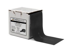 25 Yard Black Professional Non Latex Resistance Band for Exercise and Rehab