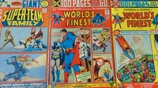World's Finest #225 226 (1974) + SUPER-TEAM FAMILY #2 Giant-Sized LOT OF 3