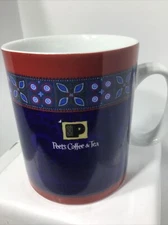 PEETS COFFE & TEA COFFEE MUG COFFEE TEA CUP Best Coffee Mug B192