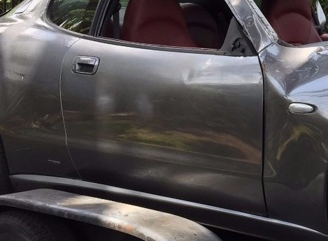 Right Passenger Door Shell Gray  Maserati Spyder Coupe M138 2002-07