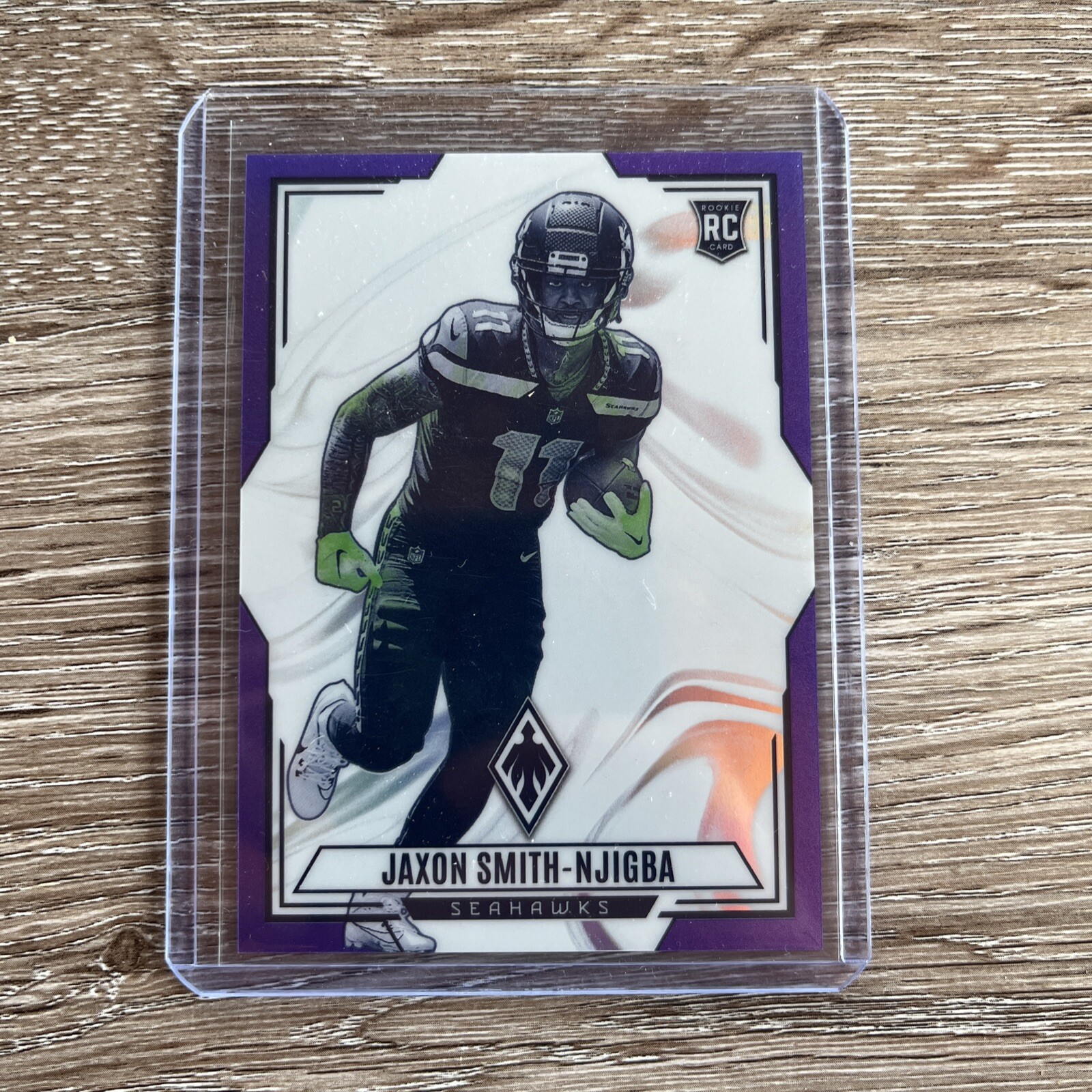 2023 Panini Phoenix Contours Jaxon Smith-Njigba RC /125 PURPLE Parallel
