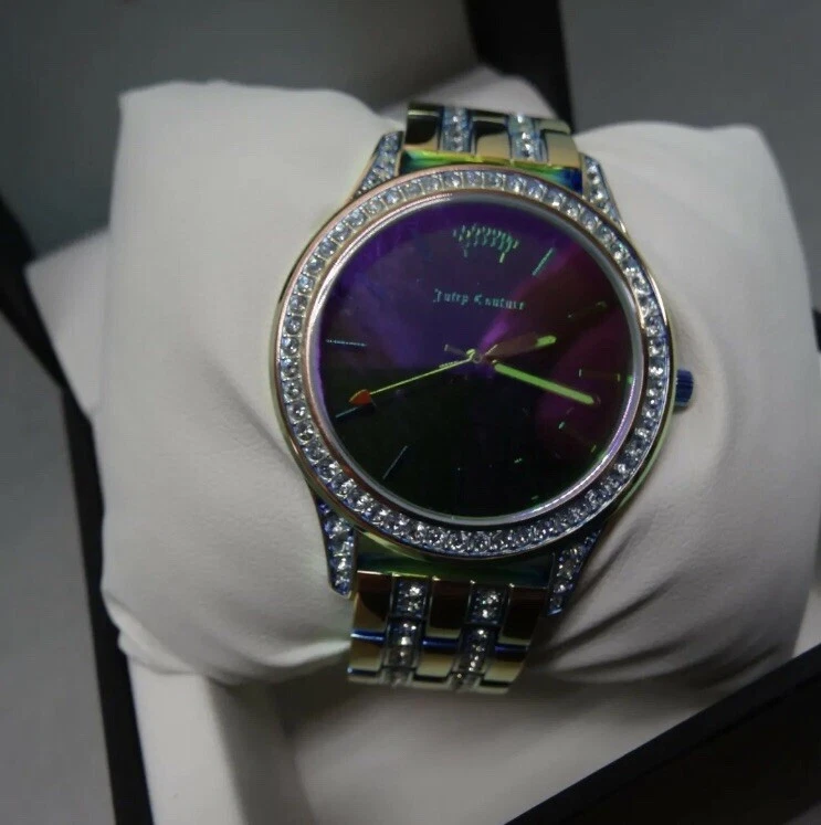 Reloj JUICY COUTURE 1321 JC/IRGN etiqueta negra. 39mm. Acero de ley. Usado. Foto 3 de 3