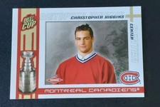 2003-04 Pacific Quest For The Cup Christopher Higgins Rookie Card #121. 565/950