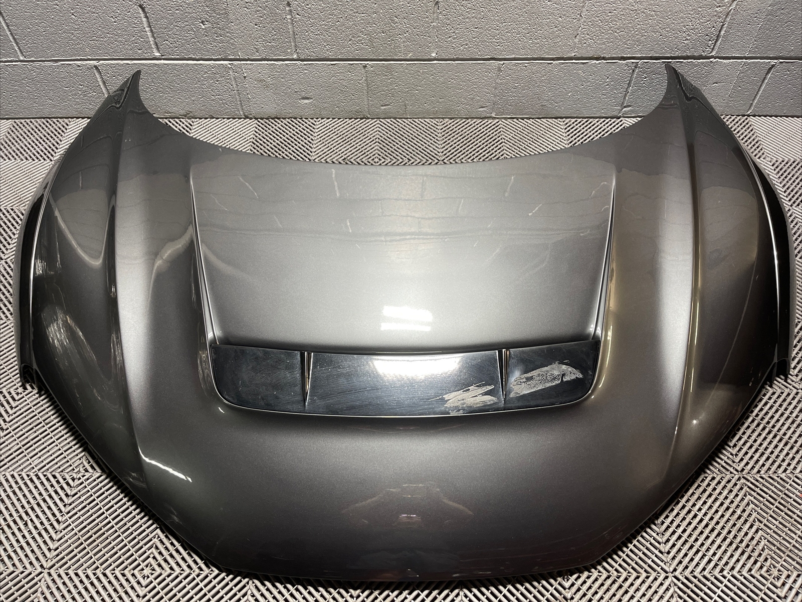 2017-2023 Audi R8 4S V10 Front Hood Bonnet Engine Cover Lid Panel Gray OEM