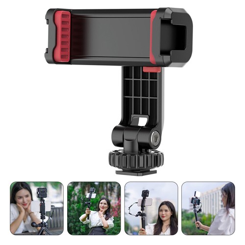 Mobile Phone Holder Camera Adapter Cold Shoe Mount Rotation Rotates - 第 1/12 張圖片