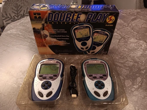 Vintage Excalibur Double Play Electronic Baseball Set- 2 Units Connect- NEW