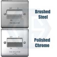 BG Nexus Brushed Chrome Polished Chrome Switches Sockets Full Range Satin Steel