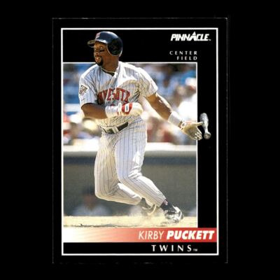 Kirby Puckett 1992 Pinnacle Minnesota Twins #20 R314E 15