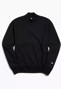 champion mock neck sweatshirt men's