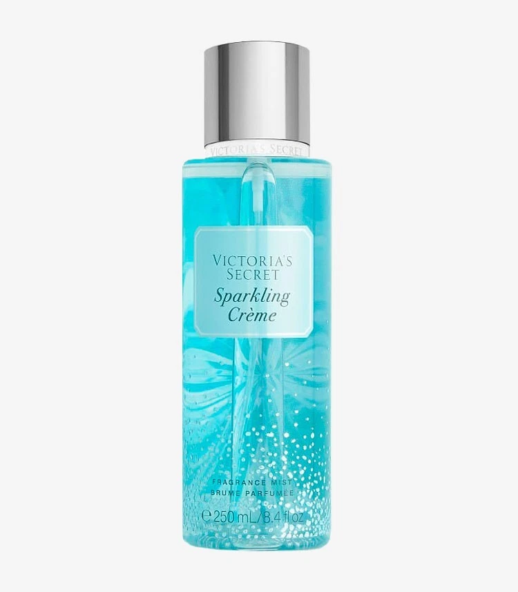 VICTORIA'S SECRET SPARKLING CREME FRAGRANCE BODY MIST SPRAY SPLASH 8.4 oz