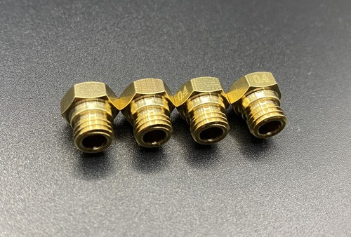 4x MK10 Messing Düse Nozzle M7 für 3D Drucker Zubehör Qidi Tech 0.4mm x-max - 第 3/5 張圖片