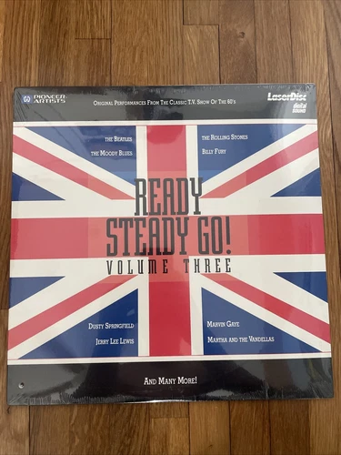 Ready Steady Go! Volume 3 Laserdisc Sealed