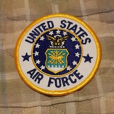 2000's U.S. AIR FORCE MILITARY VINTAGE EMBROIDERED PATCH