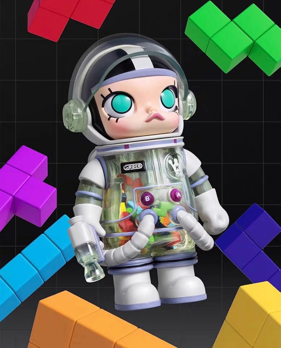 POP MART MEGA SPACE 100% Anniversary Series Tetris Molly
