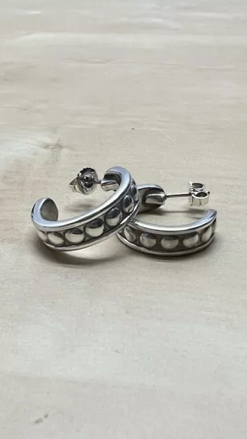 James avery hoop earrings retired deals