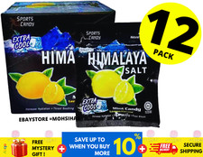 Himalaya Salt Sport Candy Mint Lemon Flavor Genuine 15g x 12 pack