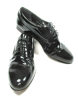 Mezlan Broadway Patent Leather Dress Shoes, Sz 14 Mezlan Patent Leather Tux Shoe E20264 – Ted main image 2