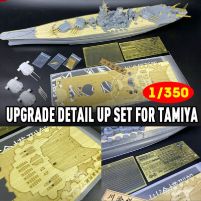 1/350 Upgrade Detail Up Set for Tamiya 78030 Japanese Battleship Yamato Model