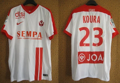Maillot As Nancy porté #23 Koura Nike Jersey ASNL football Vintage - M - Photo 1/4