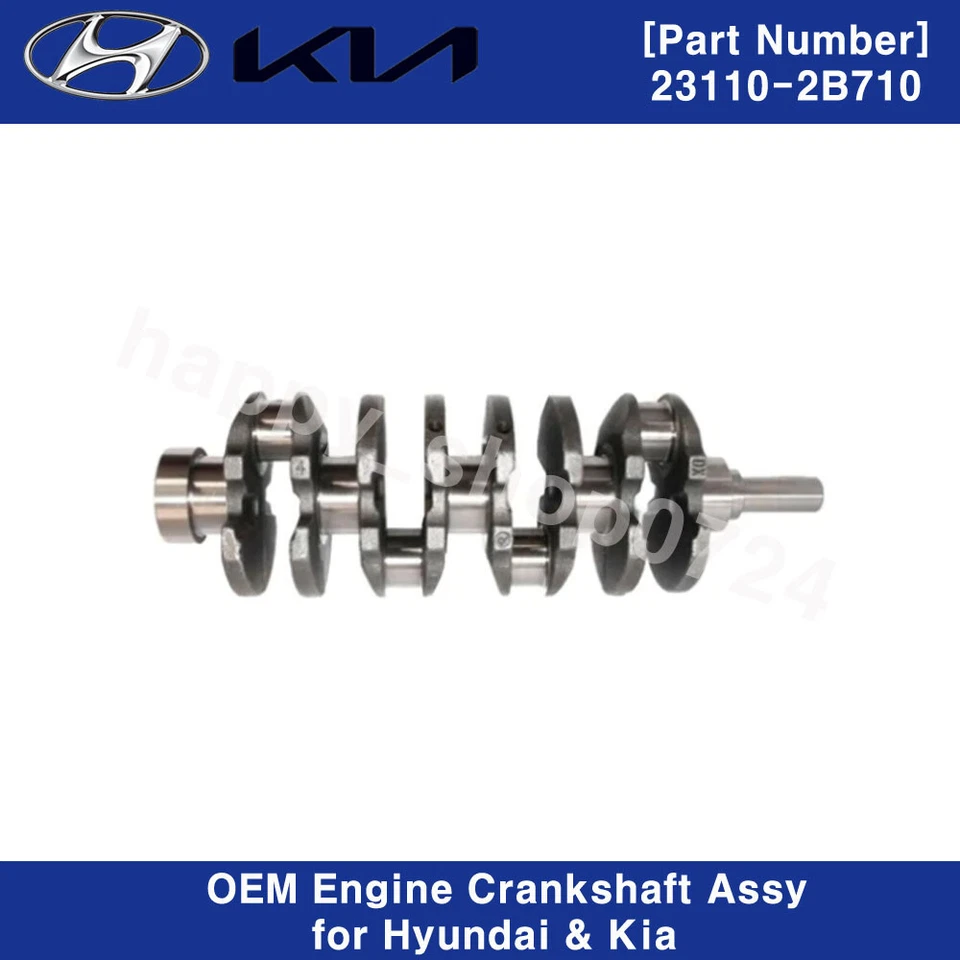 Conjunto de cigüeñal original OEM 231102B710 para Hyundai / Kia 1,6 L (ver descripción) Foto 3 de 4