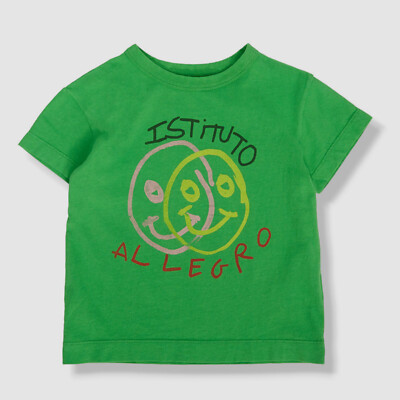 $55 The Animals Observatory Girl's Green Rooster Tee T-Shirt Size 10/140