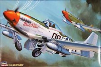 ハセガワ1/32完成品「アメリカ軍P−51D MUSTANG」 Hasegawa 1/32 US Army North American P-51D Mustang plastic