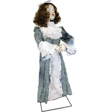 Creepy Dolls Scary Halloween Animated Prop Haunted Horror Vintage Light Sound