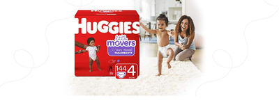 huggies 144 ct