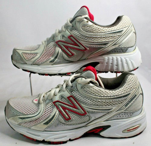 White Pink Silver Running Shoes WR470WP 