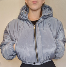 women's short puffer jacket