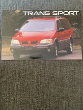 1997 Pontiac Trans Sport Montana Minivan Ad