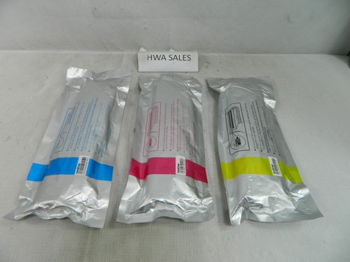 3 Genuine Brother TN-221C TN-221M TN-221Y Toner Cartridges OEM SEALED NO BOXES
