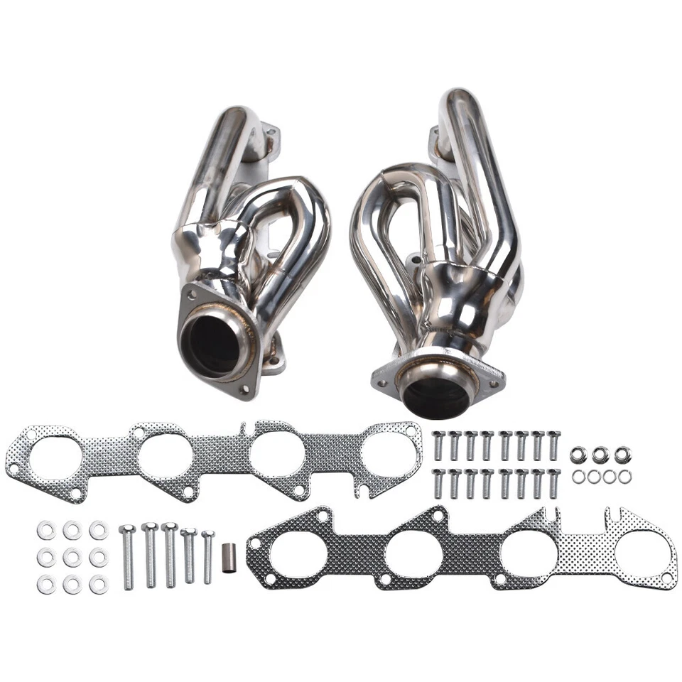 For Dodge Ram 1500 5.7L HEMI V8 2009-2018 Truck Pick Up Shorty Exhaust Headers - Image 2 of 4