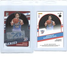 2021-22 Donruss Optic Jeremiah Robinson-Earl Rookie Signature Series Auto NBA