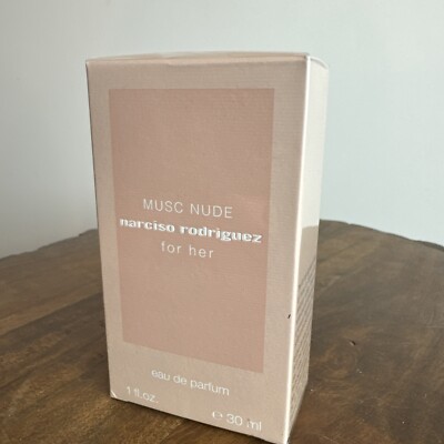 (2024) Narciso Rodriguez For Her MUSC NUDE Eau de PARFUM 1.0oz/30ml NEW & SEALED