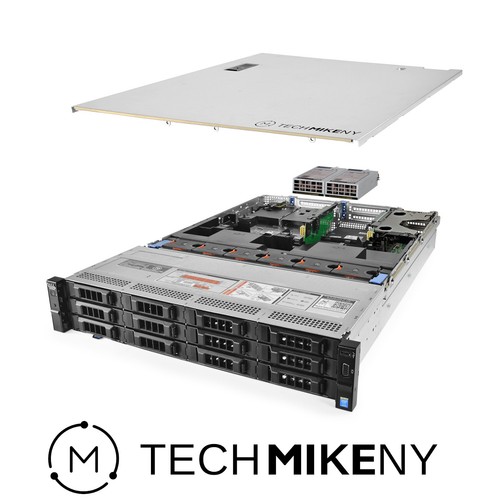 Dell PowerEdge R730xd Server 2.60Ghz 28-Core 128GB RAM 12x 6TB SAS 2x 600GB 15K