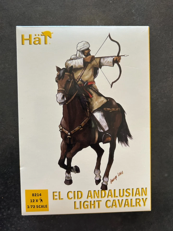 Figurines 1/72 Moyen Age LE CID Cavalerie légère Andalouse HAT - Photo 1/4