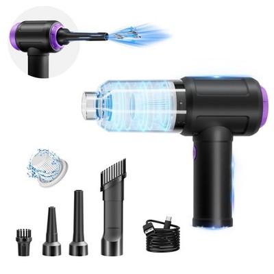 14.5KPA Computer Vacuum Cleaner &Cordless Electric Air Duster 3-in-1,110000RP...