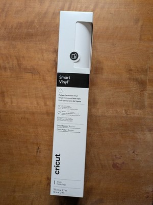 Cricut Smart Vinylfolie Permanent 33x370 cm weiß Matt (OVP)