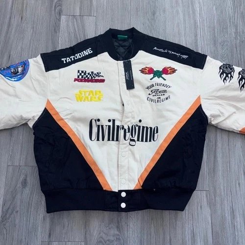 Civil Regime x Star Wars Pod Racing Bomber Jacket NWT XL image 2