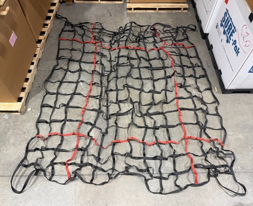 US MIlitary Spec CARGO NET SLING 12X12FT 4500lbs 12' x 12' 3940-00-892-4379