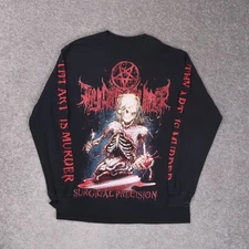 Thrashed Thy Art is Murder Surgical Precision Small Black Long Sleeve T-Shirt