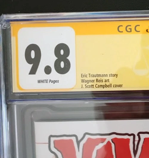 VAMPIRELLA #1 SIGNED CGC 9.8 *RARE* 1ST DYNAMITE APP VAMPIRELLA RED SKETCH VAR - Image 3 of 4