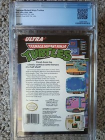 Teenage Mutant Ninja Turtles Nintendo (NES) 1989 CGC grado 8,5 (cartuccia 9,2)