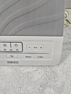 #ad HoMedics Deep Sleep White Noise Relaxation Sound Machine HDS 1000 Tested $39.99