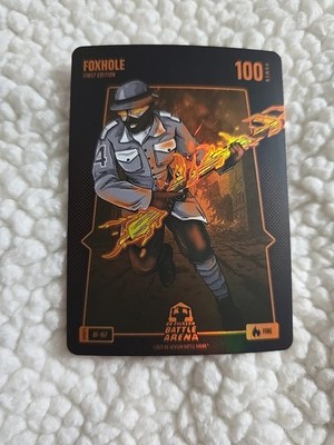 Bo Jackson Battle Arena Alpha Update FOXHOLE DeAaron Fox BF-167 Fire Battlefoil