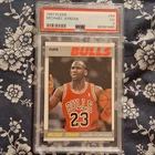 New ListingFleer Michael Jordan 1987-88 Fleer #59 Chicago Bulls PSA 3 Graded Card